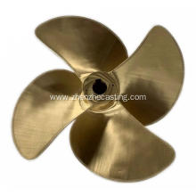 Casting bronze marine propeller